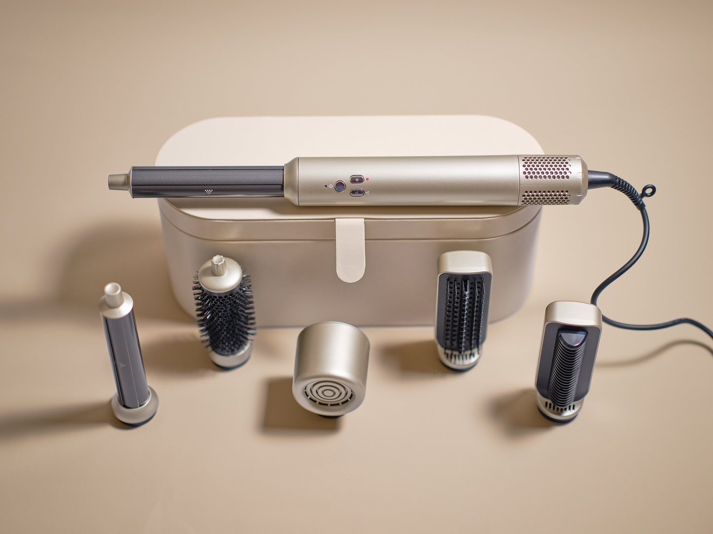Hair Styling wand 6 in one, curler, dryer, brush
